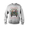 A Girl And Her Dog Living Life In Peace Sweatshirt