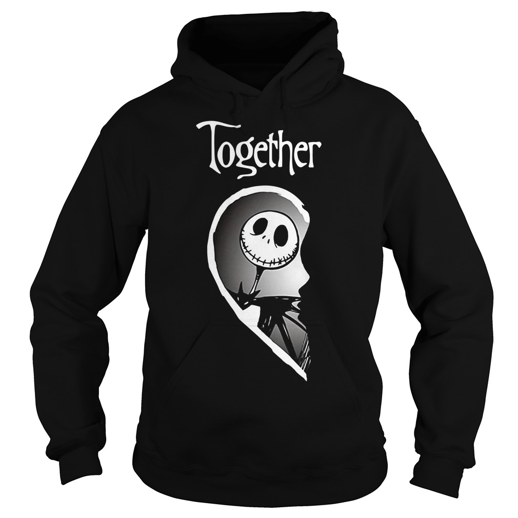 Halloween Jack Skellington together Hoodie