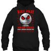 Jack Skellington Walk Away I Have Anger Issues Hoodie