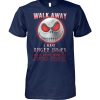 Jack Skellington walk away I have anger issues T-shirt