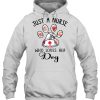 Just a nurse who loves dogs Hoodie