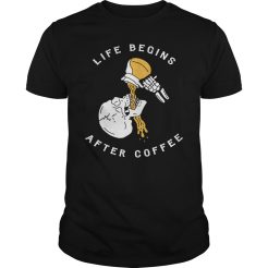 Life Begins After Coffee T-Shirt