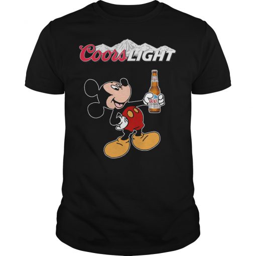 Mickey Mouse Coors Light Tshirt