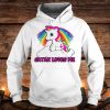 Satan loves me unicorn Hoodie