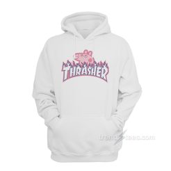 Peppa Pig X Thrasher Parody Hoodie