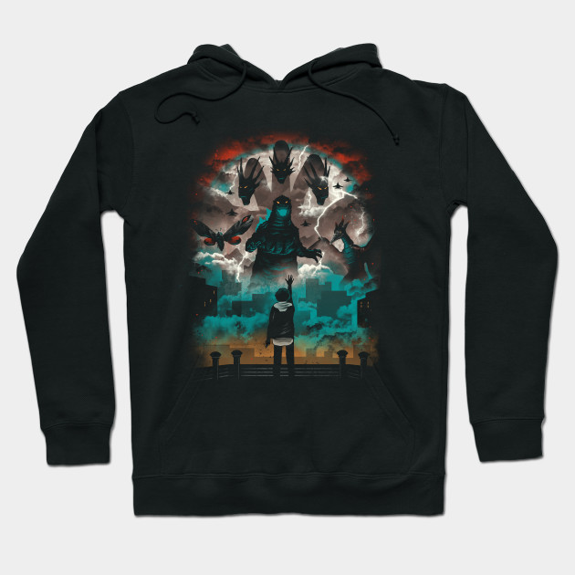 Strange Titans Godzilla Hoodie