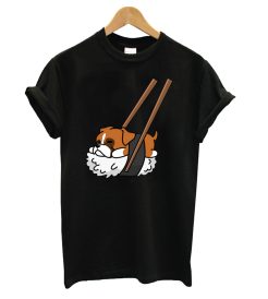 Funny Sushi Boxer T shirt