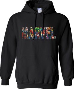 Marvel Comics Characters Hoodie