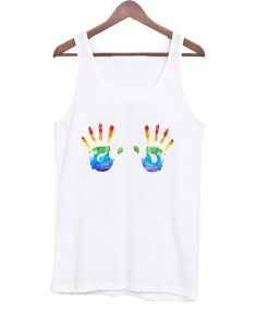 Rainbow Hand Tanktop