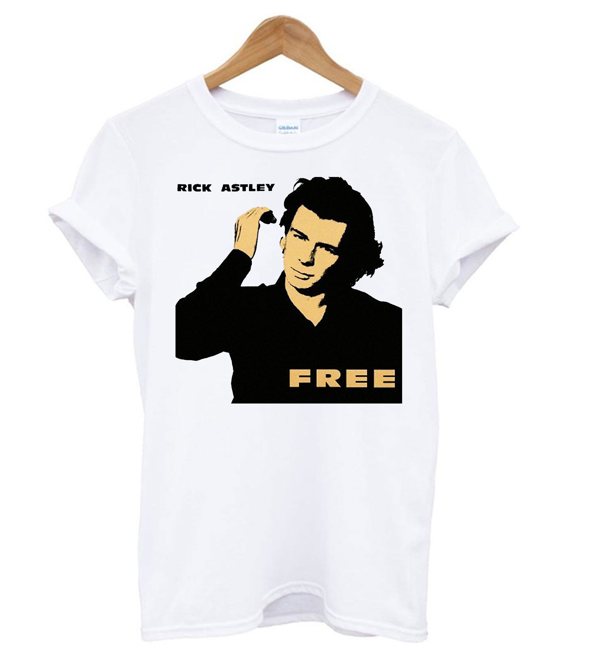 Rick Astley Free Funny T shirt Rick Astley Free Funny T shirt