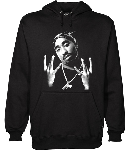 black tupac sweatshirt