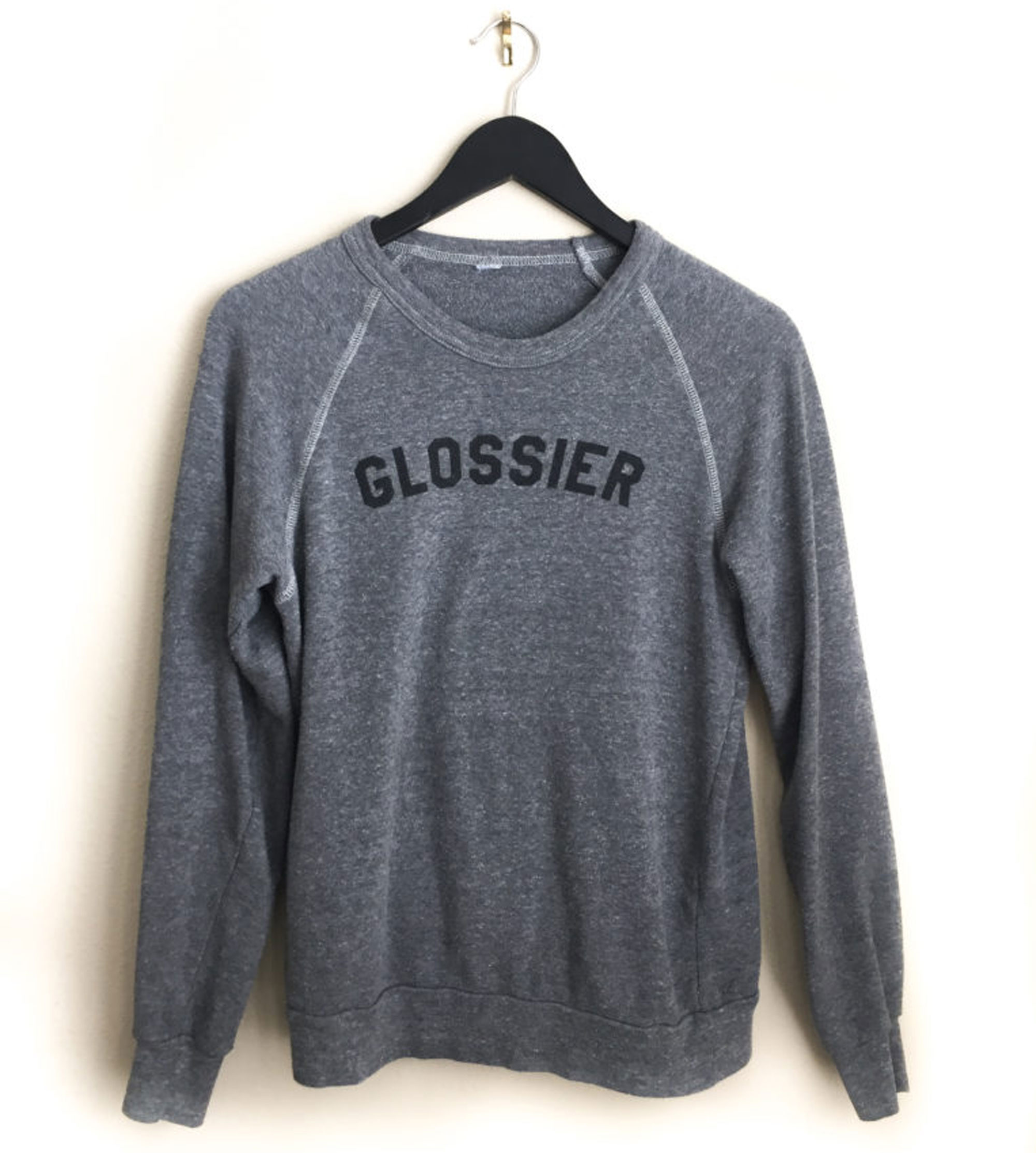 Buy > glossier sweatshirt > in stock