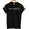 RAF SIMONS Black T shirt