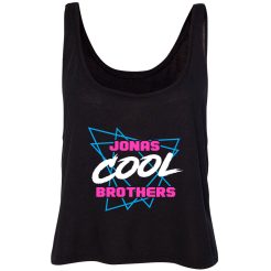 Jonas Brothers Cool Triangles Crop Tank-top