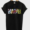 Marvel Comic Strip Logo T shirt