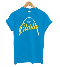 Play Gloria Graphic Blue T shirt