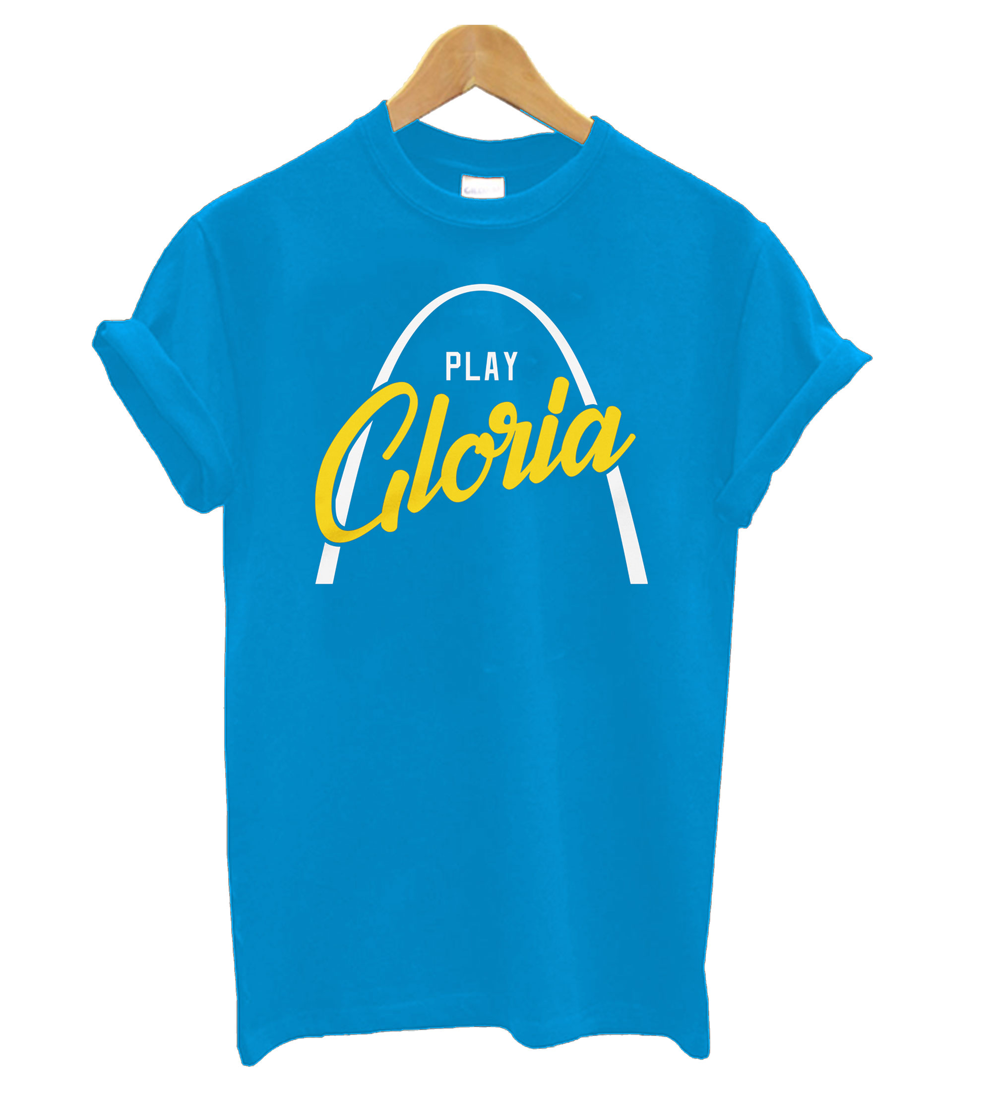 Play Gloria Graphic Blue T shirt