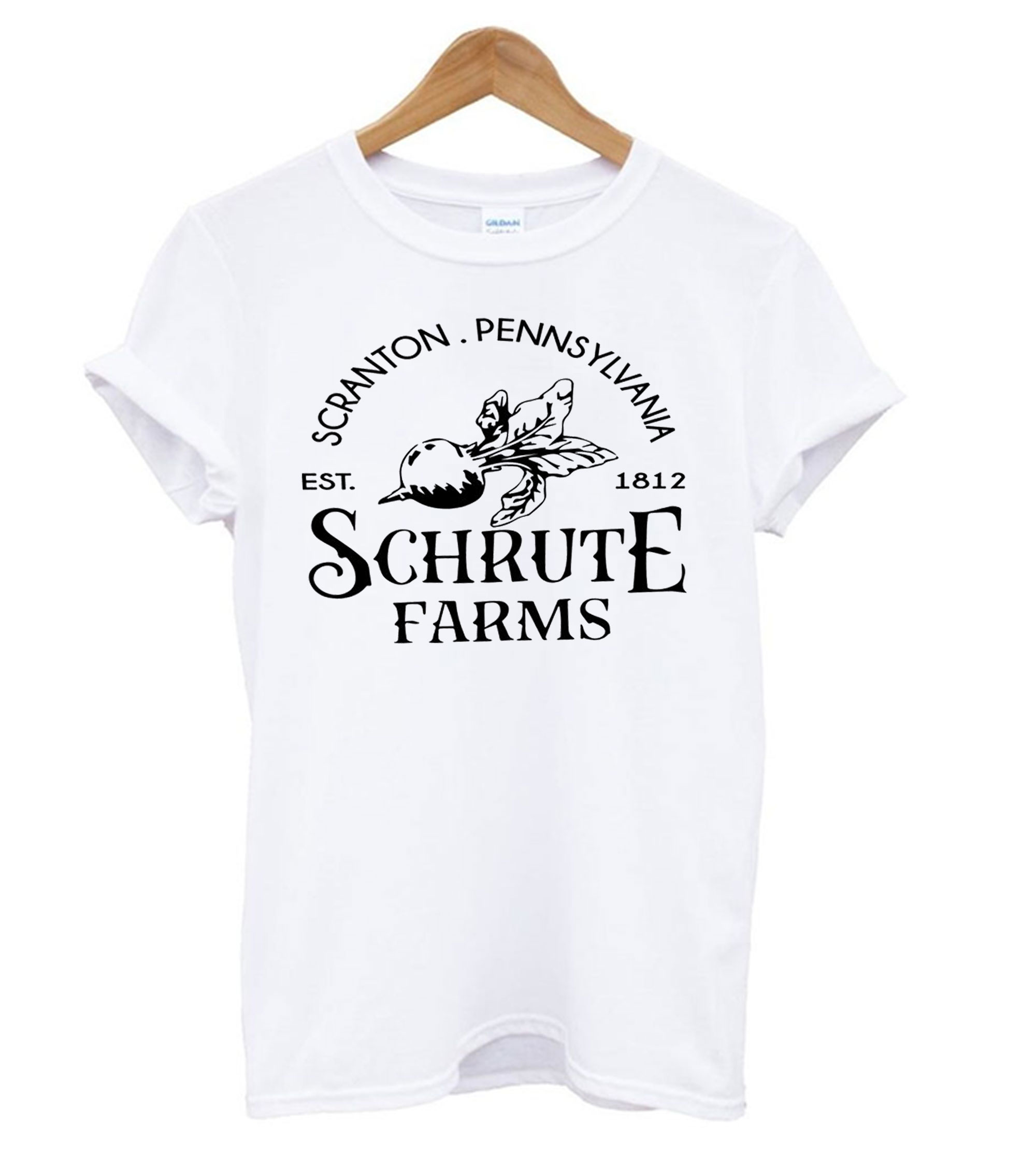 Schrute Farms Scranton Pennsylvania Est 1812 T Shirt