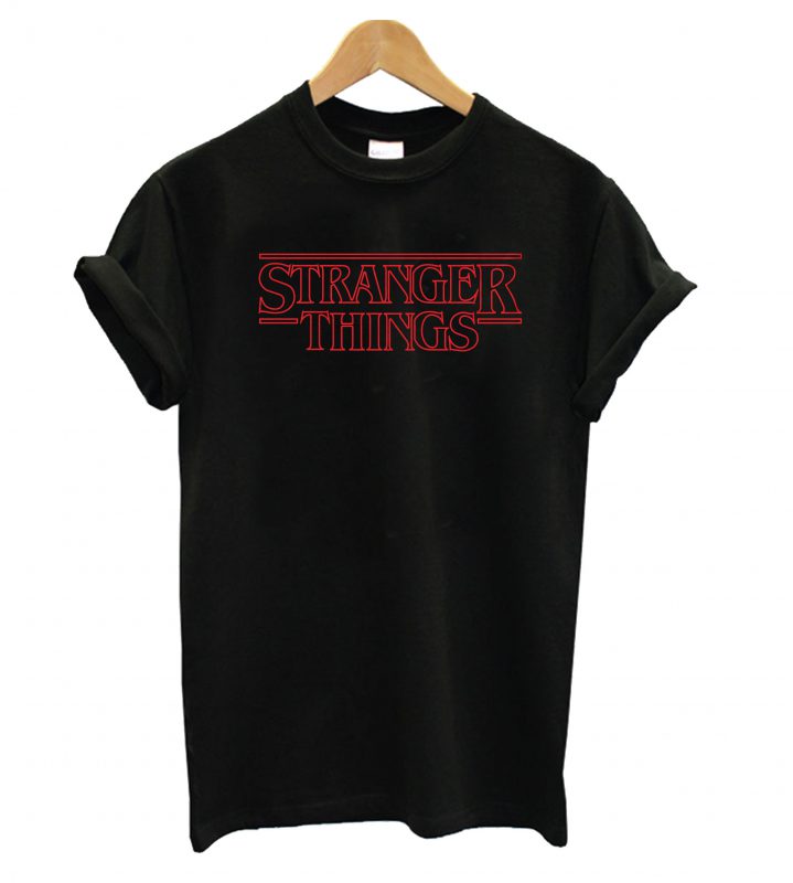 stranger things name shirt