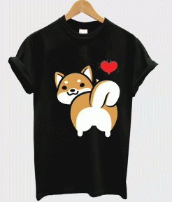 I love Shiba Butt T-Shirt