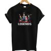 Awesome The Rolling Stones Legends Signatures T shirt