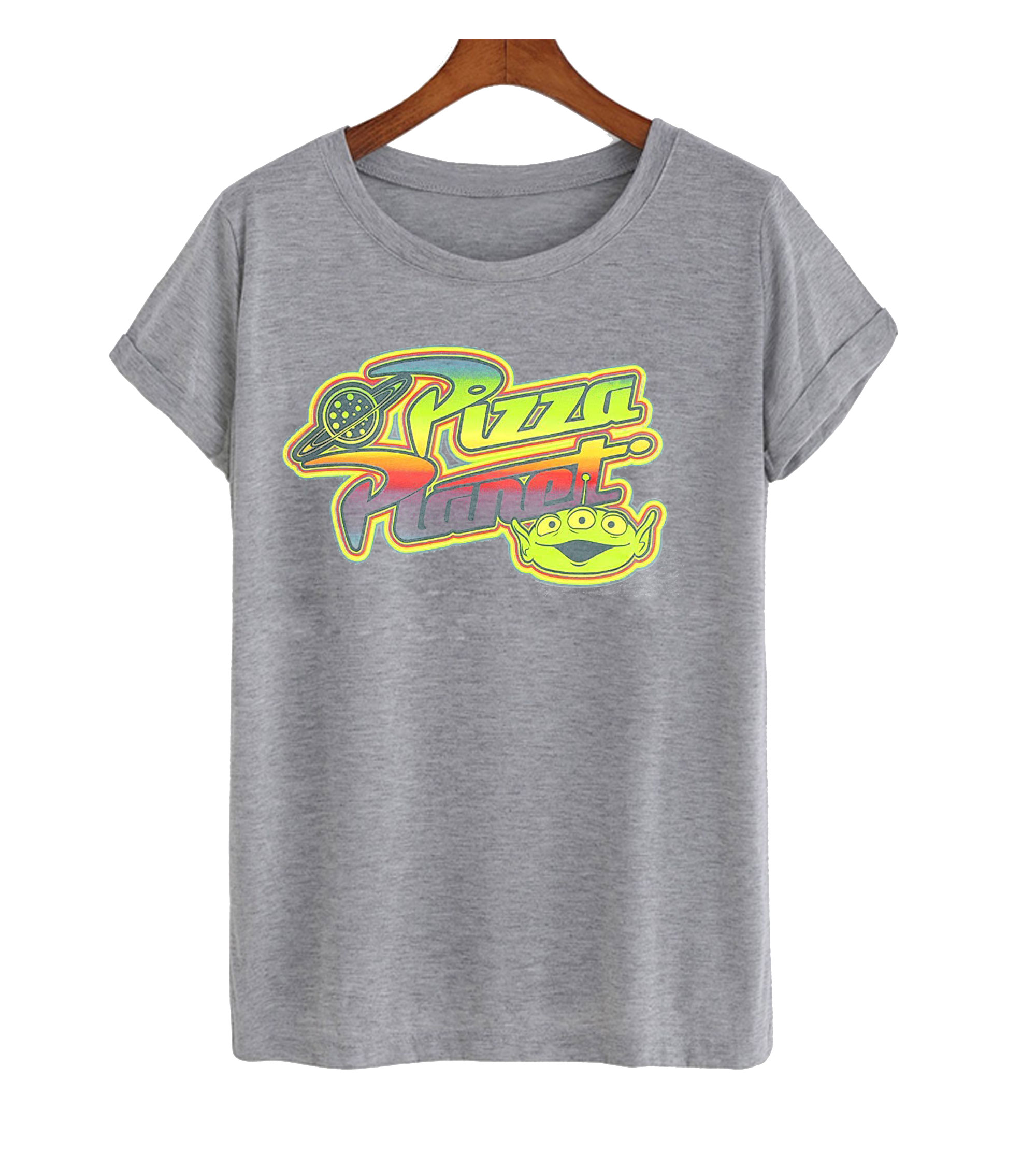 long sleeve pizza planet shirt