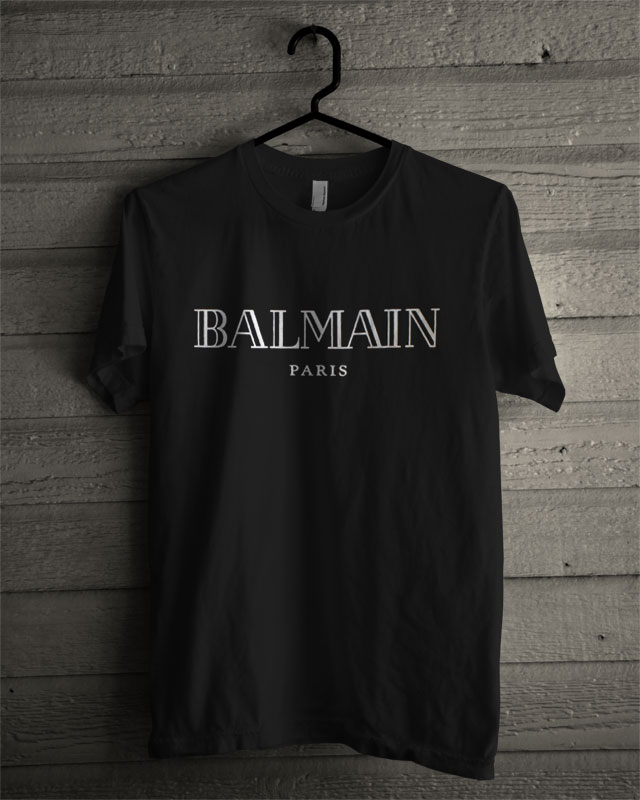 Balmain Paris T Shirt - myclothidea.com