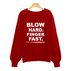 Blow Hard Finger Sweatshirt