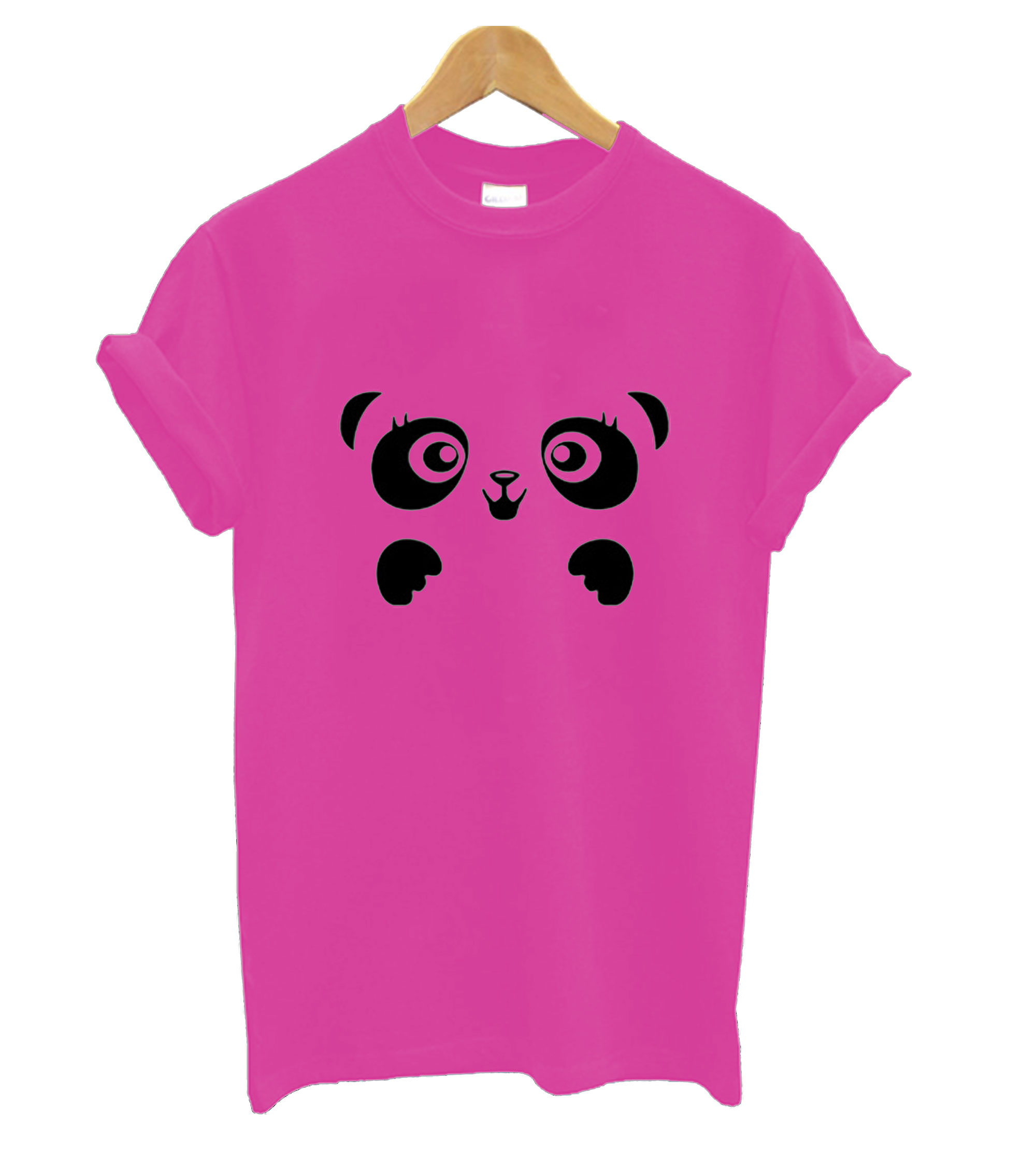 Funny Panda Women T Shirt 