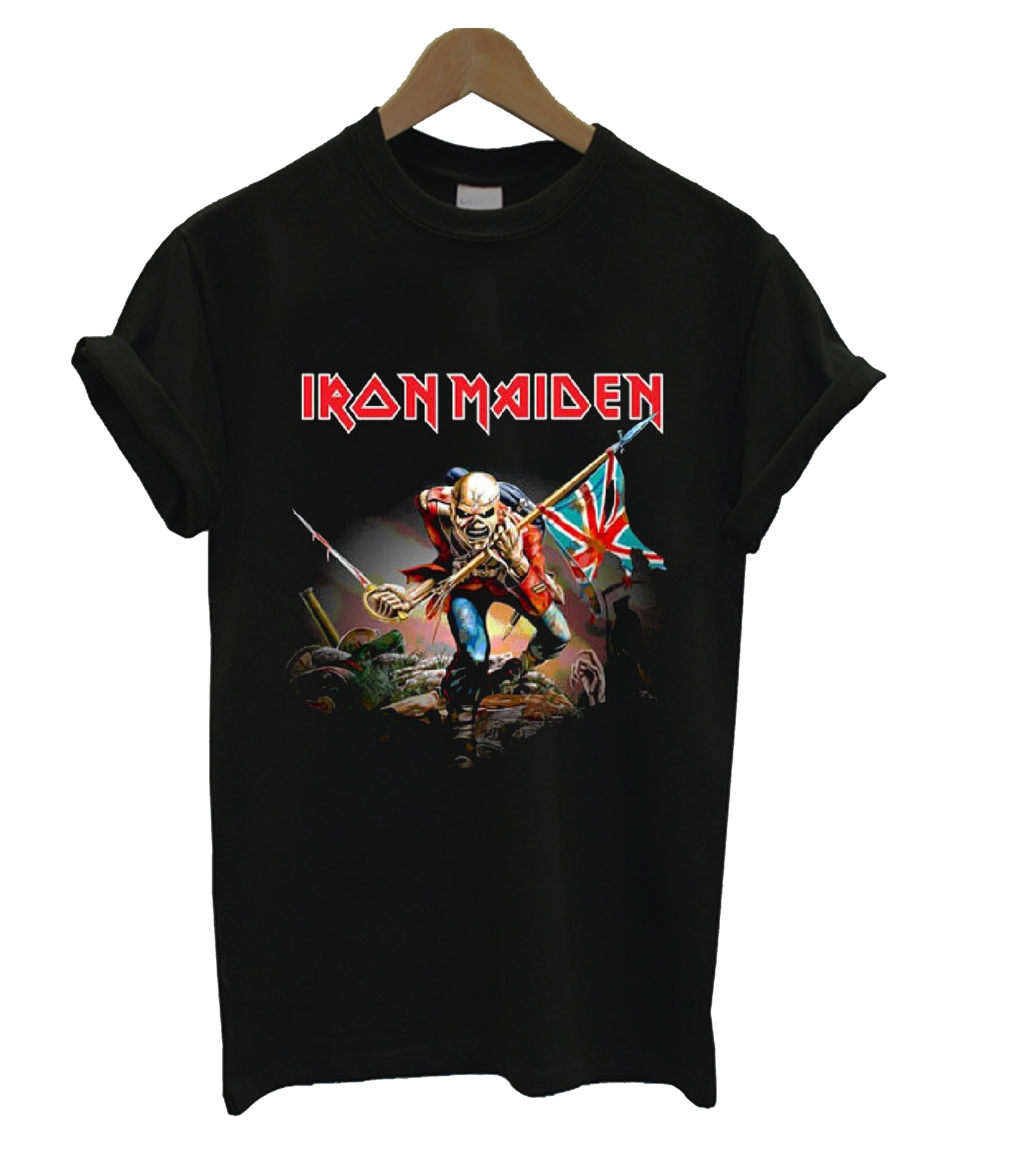 Iron Maiden Trooper Song Single Artwork T Shirt The Best
