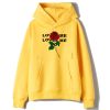 Love me not flower Hoodie