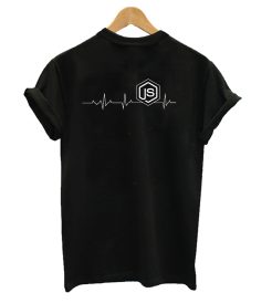Node JS Heartbeat T Shirt