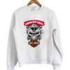Skull Kansas City Chiefs Harley Davidson Motor Cycles Sweatshirt