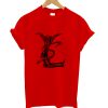 Snake Logo Red T Shirt