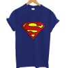 Superman Logo Blue T Shirt