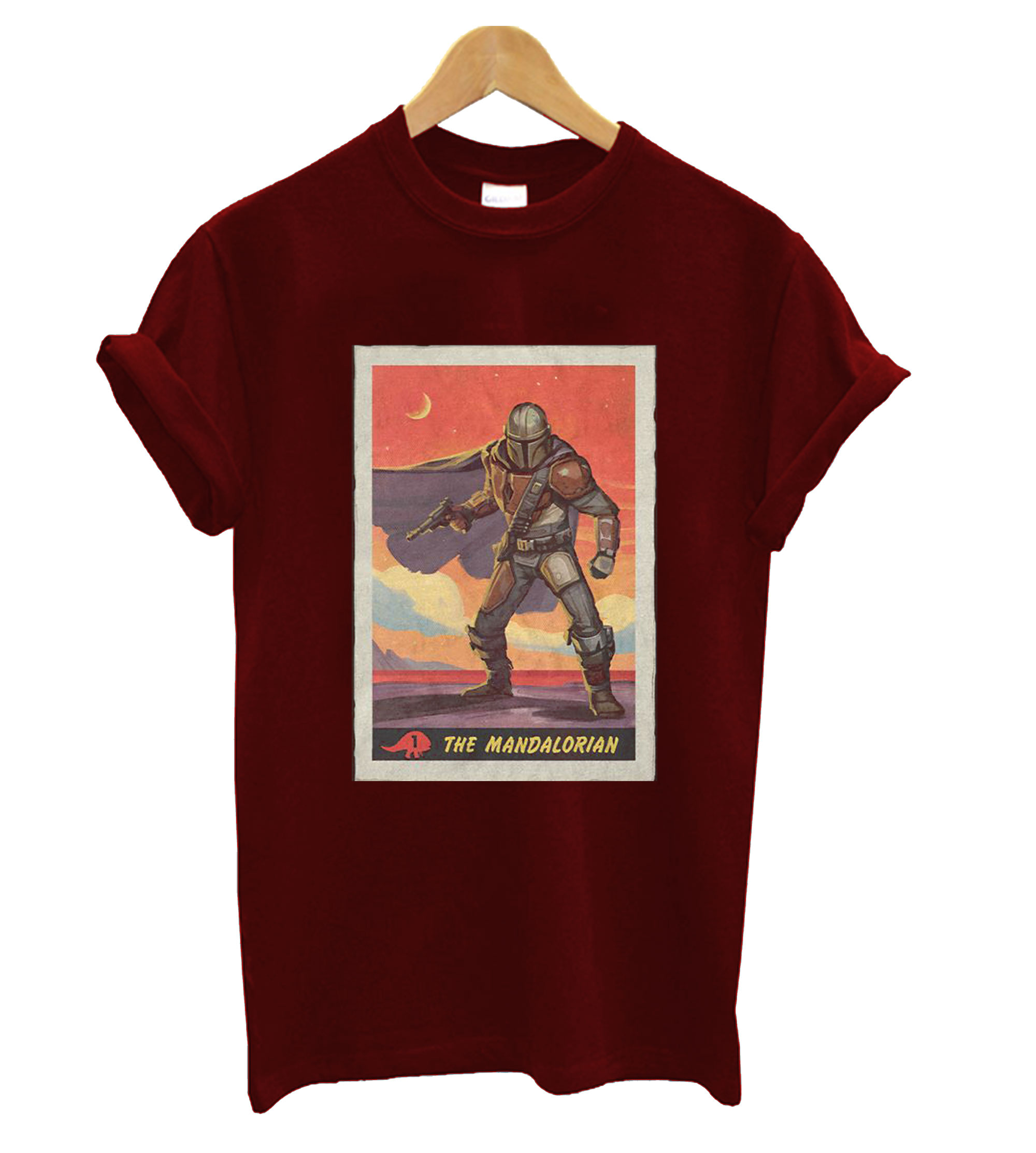 jeans t shirt mandalorian