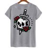 Death Flower Tattoo T-Shirt