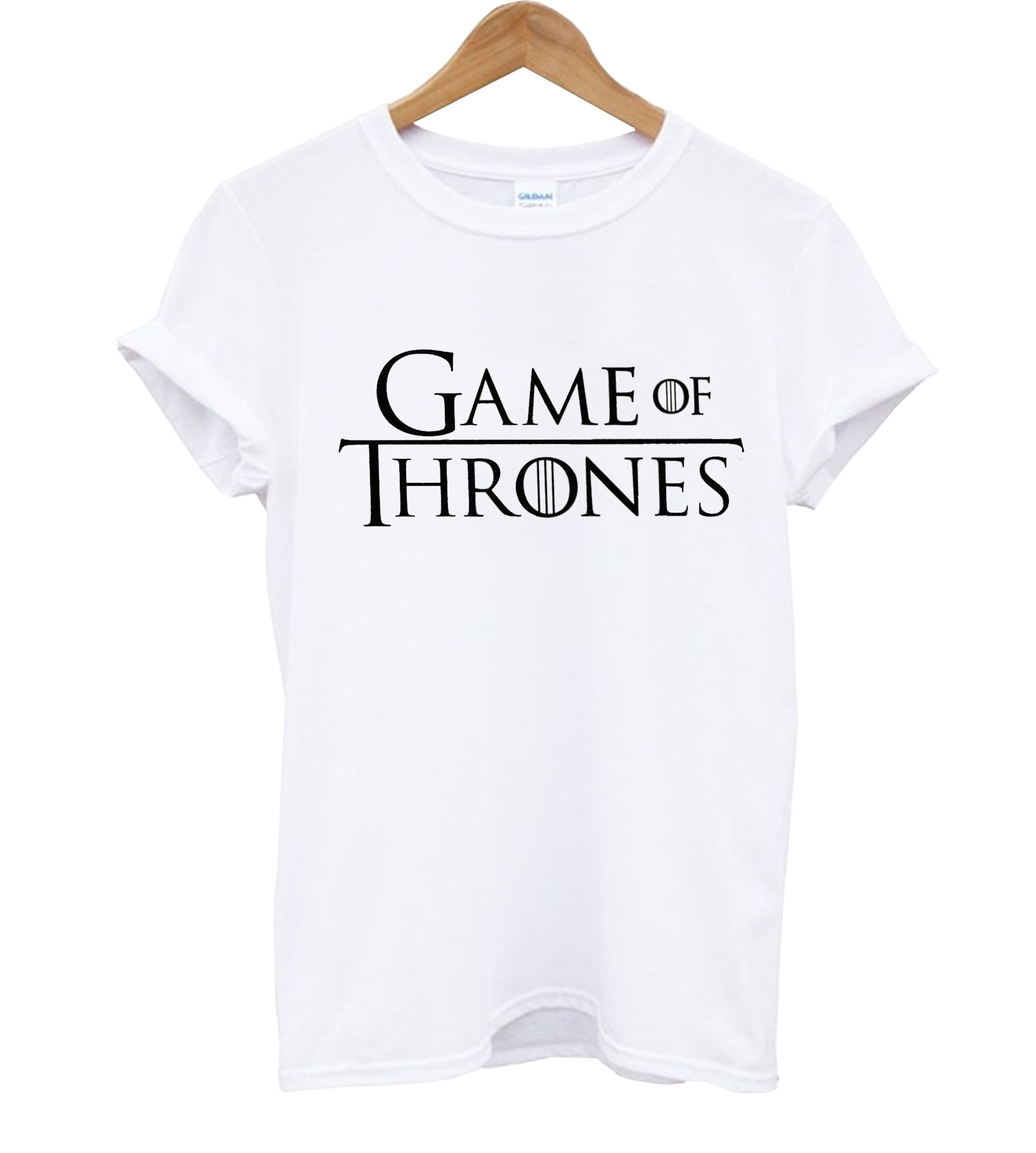 Game of Thrones Stacked Logo T Shirt