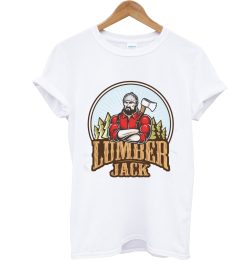 Lumber Jack Holz T Shirt