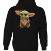 Baby Yoda hug Lite Hoodie