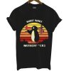 Top Vintage Retro Sunset Pingu Noot Noot Motherfucker