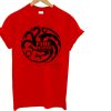 Red Targaryen Game of Thrones T Shirt