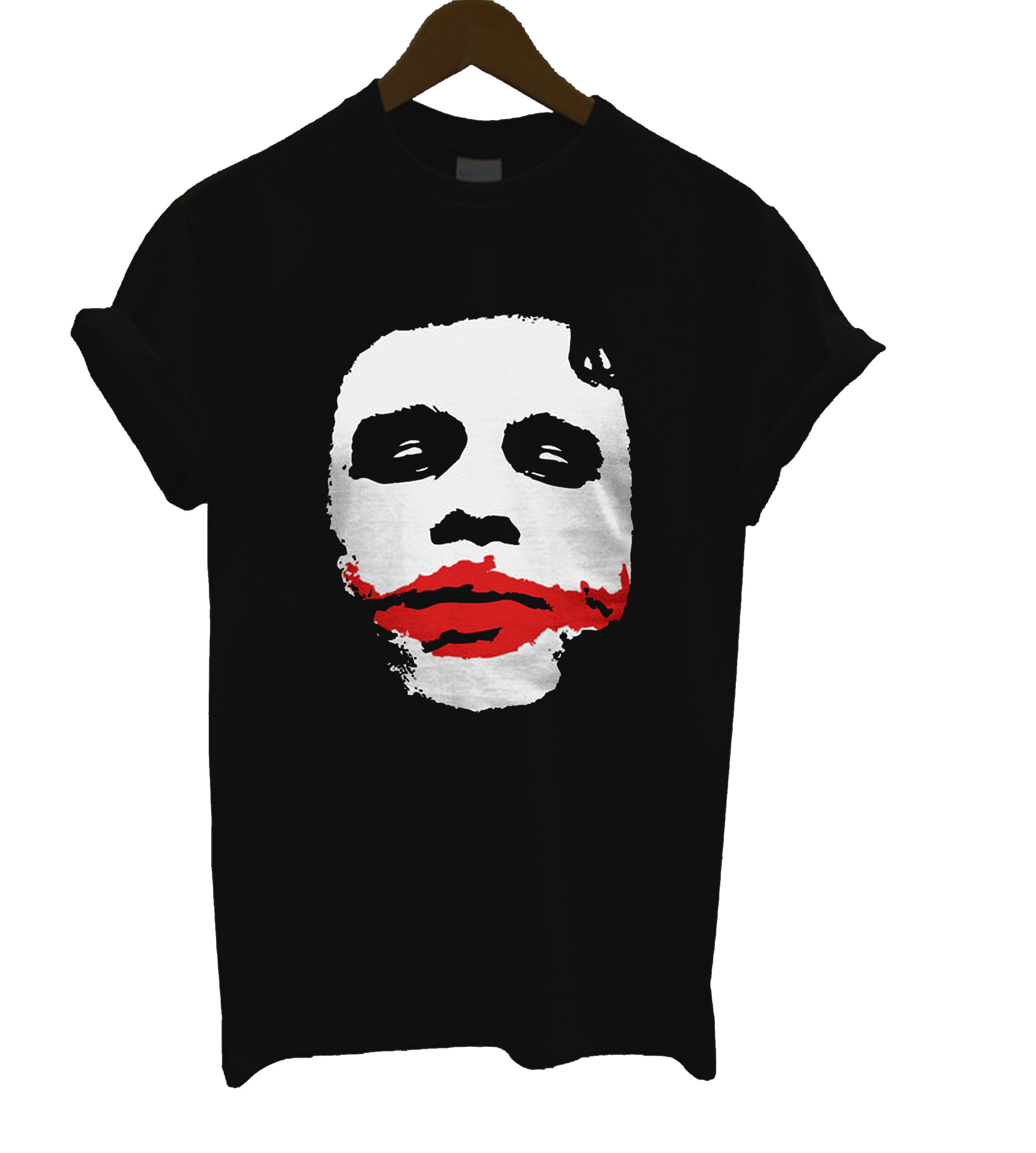joker face t shirt