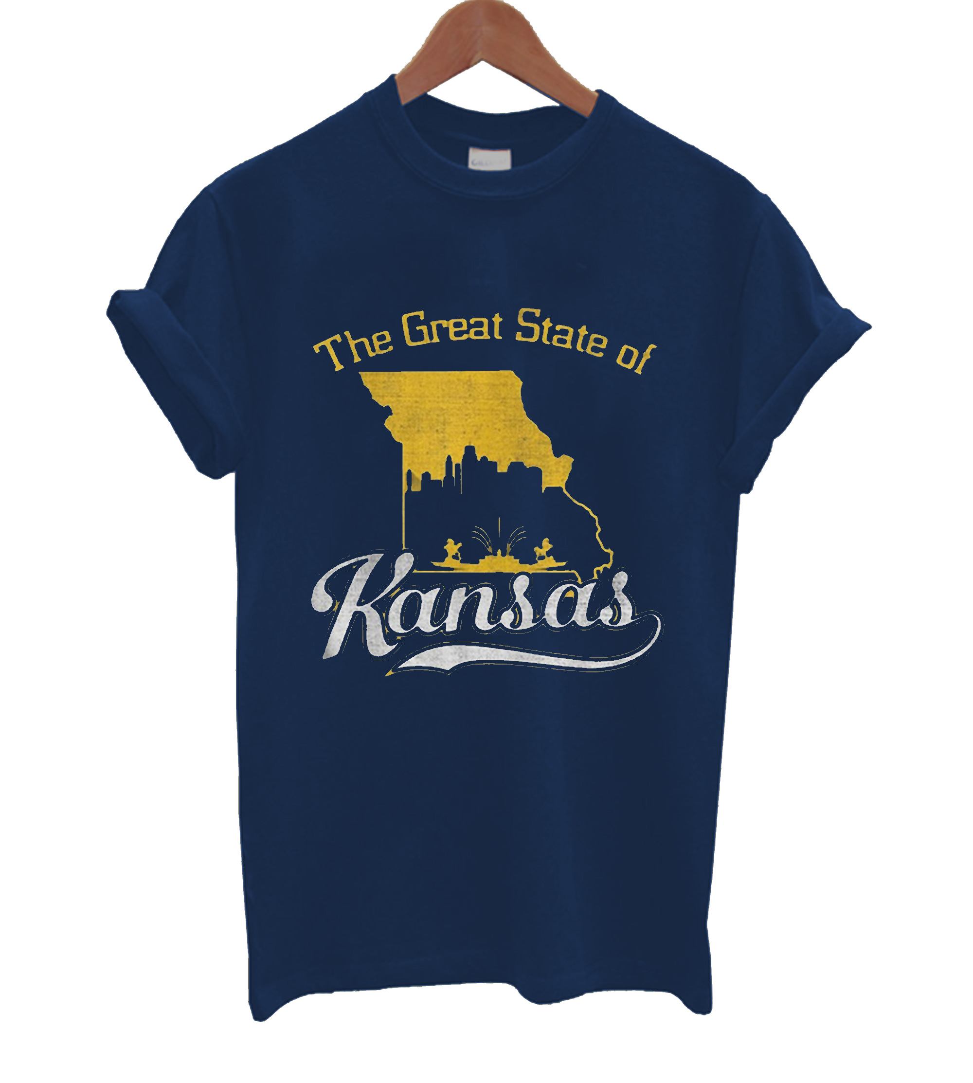 The Great State of Kansas Funny Trump Missouri Vintage T Shirt