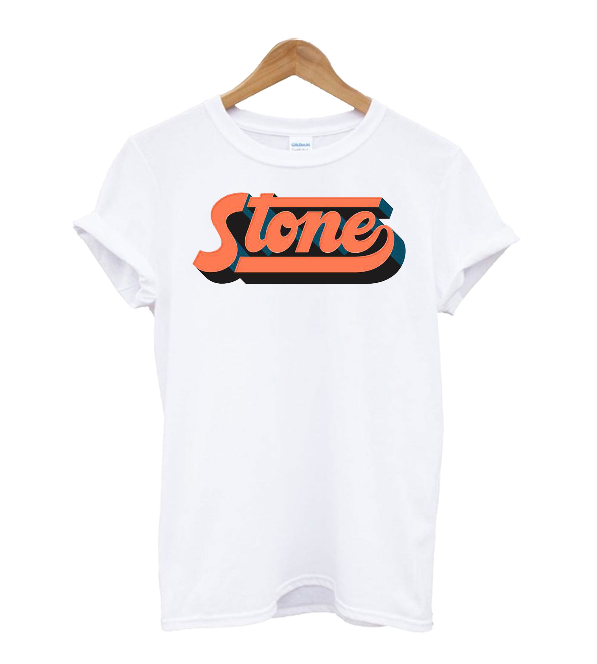 t shirt stone design