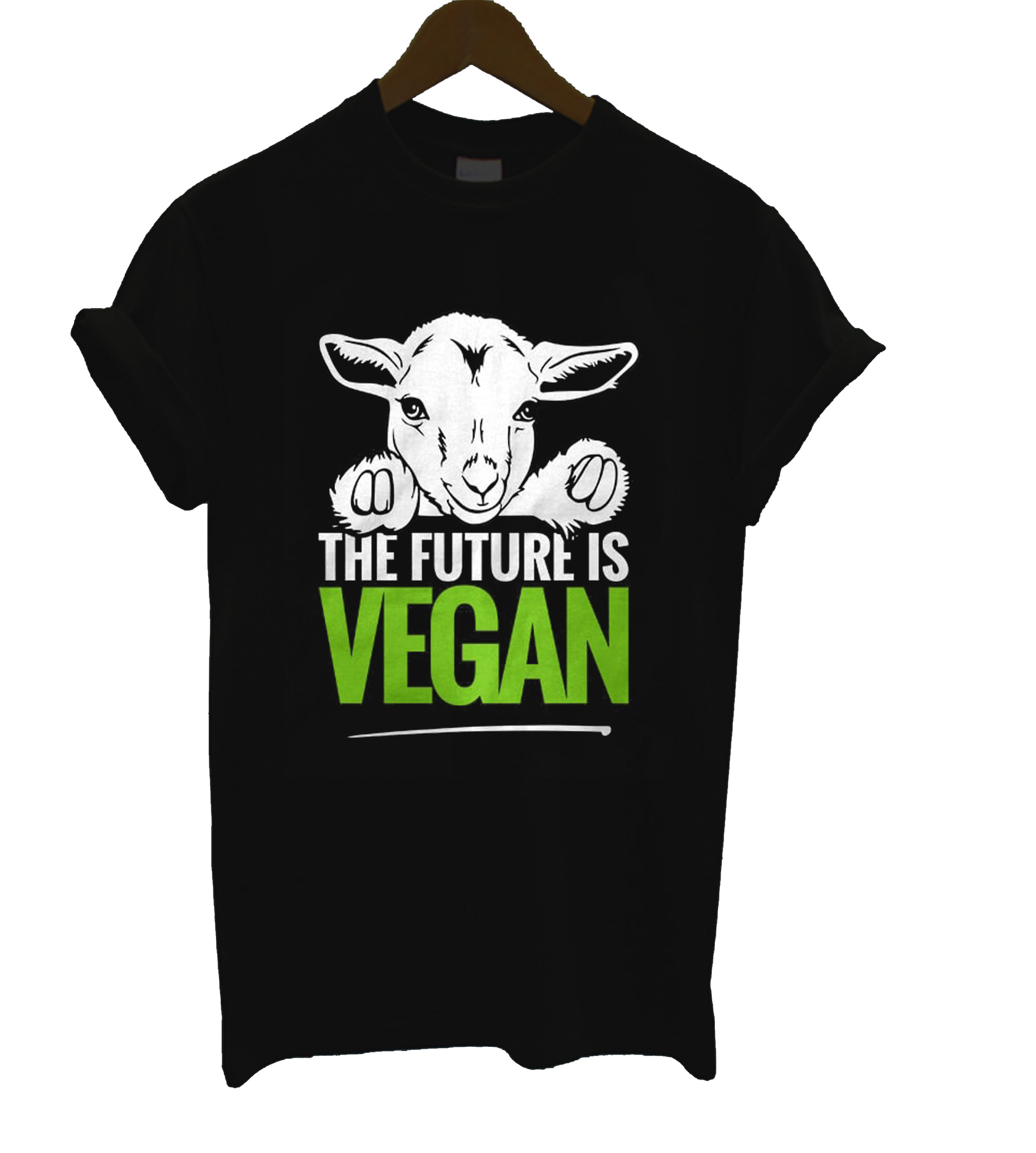 the future is vegan t shirt