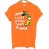 Irish I Liked Green Eggs And Ham T Shirt