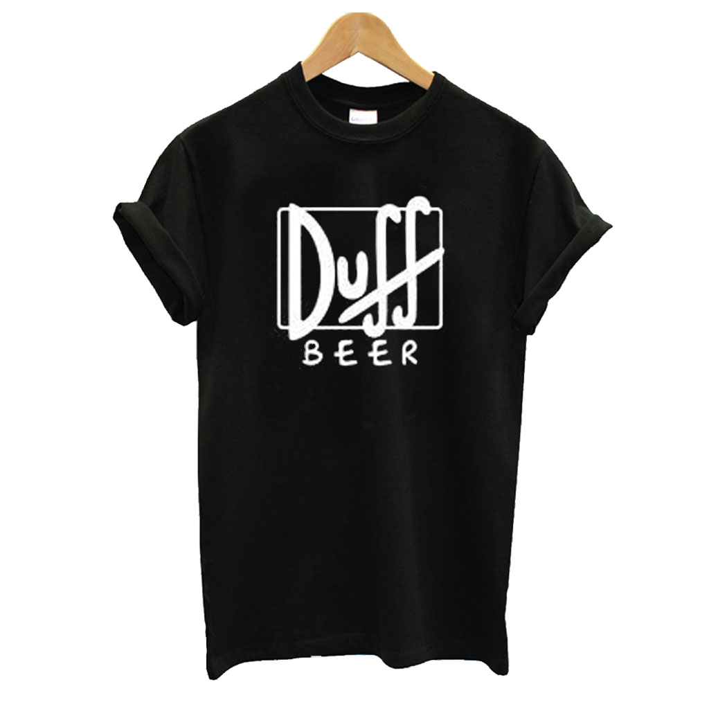 t shirt duff beer