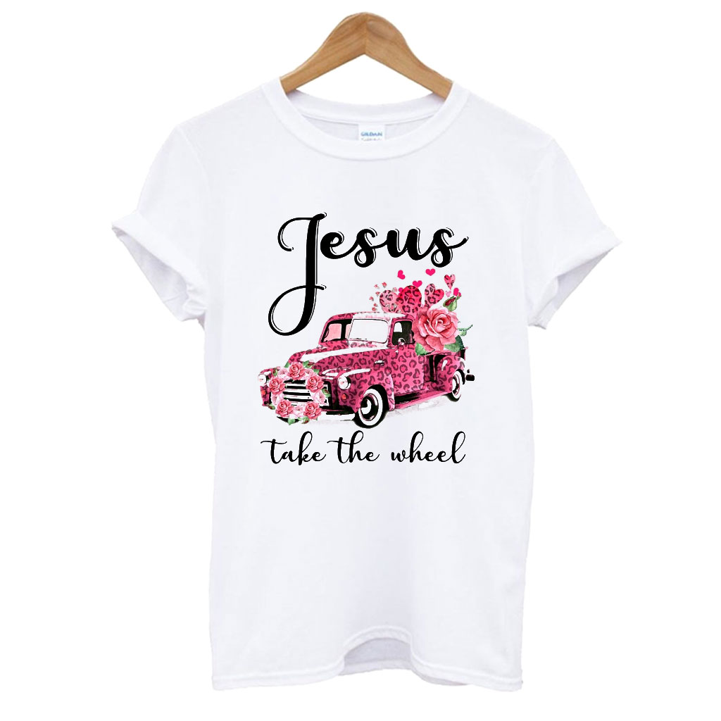 jesus take the wheel t shirt