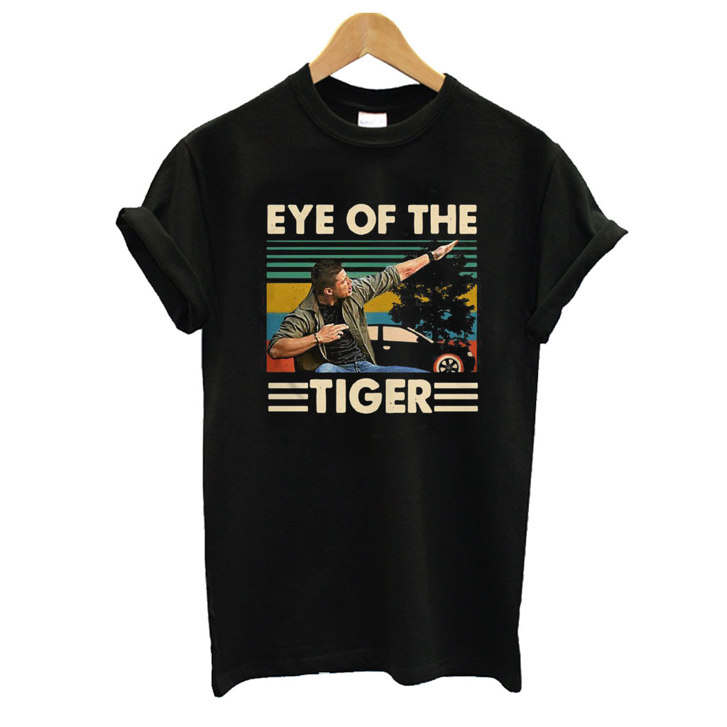Supernatural Dean Eye of the Tiger T shirt